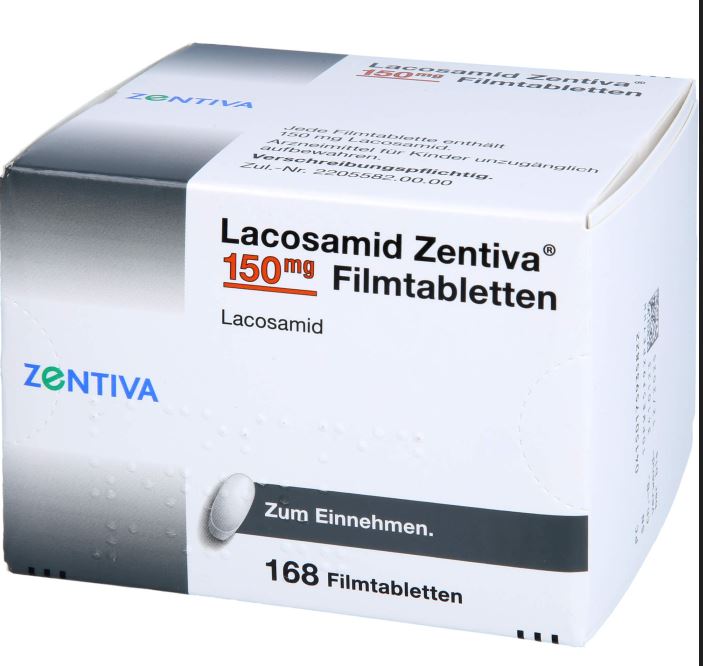 Lacosamid Zentiva 150mg 168 tabs
